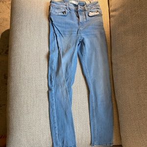 Zara Basic Denim midrise